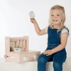 Label-Label - Opvouwbaar Kooktoestel - Roze 8 Label-Label - Opvouwbaar Kooktoestel - Roze -Speelgoed Voor Kinderen label label opvouwbaar kooktoestel roze a393360 3