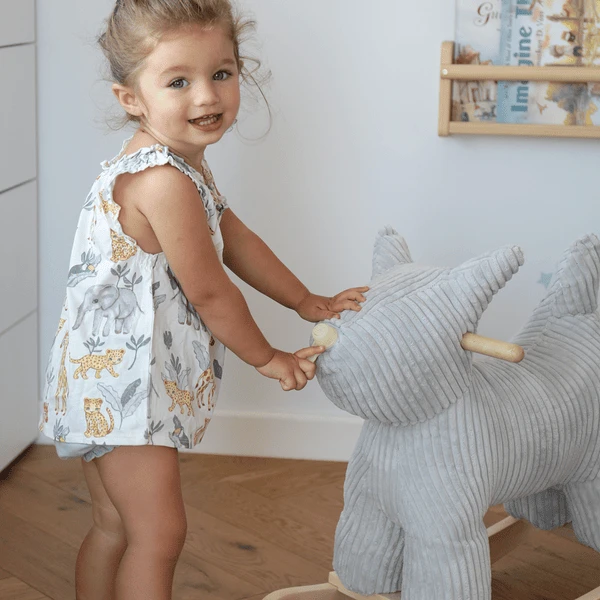 Label Label - Schommelhond - Grijs 3 Label Label - Schommelhond - Grijs - Afbeelding 3