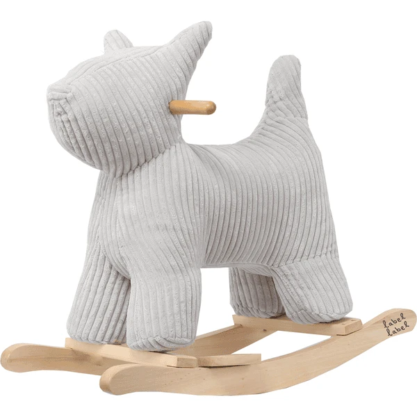 Label Label - Schommelhond - Grijs 1 Label Label - Schommelhond - Grijs