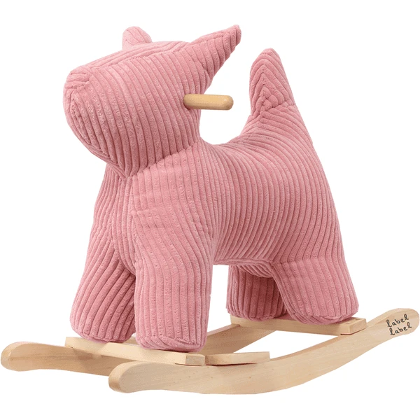 Label Label - Schommelhond - Roze 2 Label Label - Schommelhond - Roze - Afbeelding 2