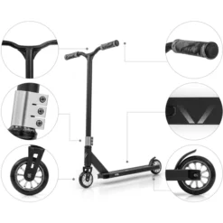 MMX Stunt- Scoot Er Raptor Silver 7 MMX Stunt- Scoot Er Raptor Silver -Speelgoed Voor Kinderen mmx stunt scoot er raptor silver a319395 2