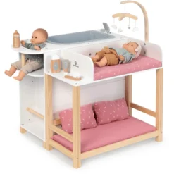 MUSTERKIND ® Dolls' Centre "Viola" Wit/naturel/oudroze 7 MUSTERKIND ® Dolls' Centre "Viola" Wit/naturel/oudroze -Speelgoed Voor Kinderen musterkind dolls centre viola wit naturel oudroze a392688 2