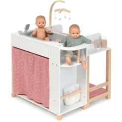 MUSTERKIND ® Dolls' Centre "Viola" Wit/naturel/oudroze 8 MUSTERKIND ® Dolls' Centre "Viola" Wit/naturel/oudroze -Speelgoed Voor Kinderen musterkind dolls centre viola wit naturel oudroze a392688 3