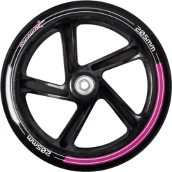 Muuwmi Aluminium Scoot Er 205 Mm, Paars-roze-zwart -Speelgoed Voor Kinderen muuwmi aluminium scoot er 205 mm paars roze zwart a353068 3