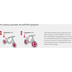 MySTOPY Wielrem Voor PUKY LR M Zwart -Speelgoed Voor Kinderen mystopy wielrem voor puky lr m zwart a381101 4