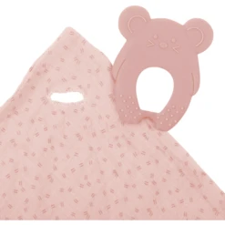 Nattou Bijtring + Knuffeldoekje Roze 7 Nattou Bijtring + Knuffeldoekje Roze -Speelgoed Voor Kinderen nattou bijtring knuffeldoekje roze a309554 2