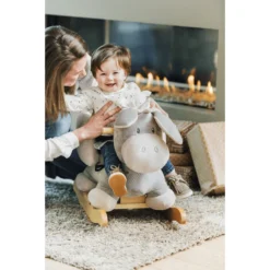 Nattou Cappuccino Hobbeldier Ezel, Design 2017 -Speelgoed Voor Kinderen nattou cappuccino hobbeldier ezel design 2017 a216433 2