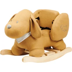 Nattou Charlie Rocking Animal Jacquard Caramel -Speelgoed Voor Kinderen nattou charlie rocking animal jacquard caramel a389646 3