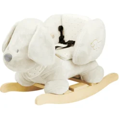 Nattou Charlie Schommelend Dier Vanille -Speelgoed Voor Kinderen nattou charlie schommelend dier vanille a389649 2