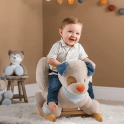 Nattou Jim & Bob Schommeldier Jim Hond -Speelgoed Voor Kinderen nattou jim bob schommeldier jim hond a343486 3