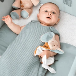 Nattou LUNA & AXEL Knuffeldoekje Axel Olifant -Speelgoed Voor Kinderen nattou luna amp axel knuffeldoekje axel olifant a332901 3