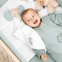 Nattou LUNA & AXEL Knuffeldoekje Luiers Axel Olifant -Speelgoed Voor Kinderen nattou luna amp axel knuffeldoekje luiers axel olifant a332904 4