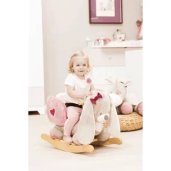 Nattou Nina, Jade & Lili - Schommeldier Nina Het Konijn -Speelgoed Voor Kinderen nattou nina jade lili schommeldier nina het konijn a187754 2