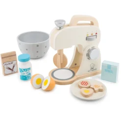 New Classic Toys® New Class Ic Toys Blender Met Accessoires - Crème -Speelgoed Voor Kinderen new class ic toys blender met accessoires creme a300816 2