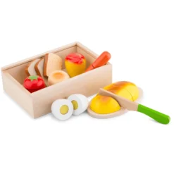 New Classic Toys® New Class Ic Toys Kleurrijk Gesneden Voedsel -Speelgoed Voor Kinderen new class ic toys kleurrijk gesneden voedsel a415255 2