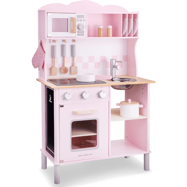 New Classic Toys® New Classic Toys Speelkeuken Modern Roze Met Kookplaat 1 New Classic Toys® New Classic Toys Speelkeuken Modern Roze Met Kookplaat
