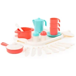 POLESIE ® Keukenset Op Dienblad (3 Personen) -Speelgoed Voor Kinderen polesie keukenset op dienblad 3 personen a298831 3