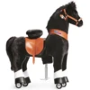 PonyCycle ® Black With White Hoof Horse