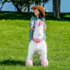 PonyCycle ® Roze Eenhoorn -Speelgoed Voor Kinderen ponycycle roze eenhoorn a338465 4