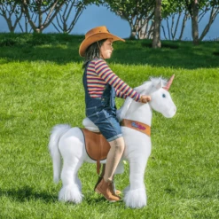 PonyCycle ® White Eenhoorn -Speelgoed Voor Kinderen ponycycle white eenhoorn a338463 2