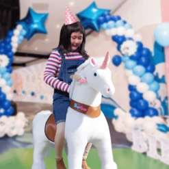 PonyCycle ® White Eenhoorn -Speelgoed Voor Kinderen ponycycle white eenhoorn a338463 3