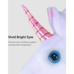 PonyCycle ® Witte Eenhoorn Met Rem - Groot 9 PonyCycle ® Witte Eenhoorn Met Rem - Groot -Speelgoed Voor Kinderen ponycycle witte eenhoorn met rem groot a313696 4