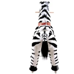 PonyCycle ® Zebra Met Rem - Groot -Speelgoed Voor Kinderen ponycycle zebra met rem groot a313698 2