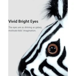 PonyCycle ® Zebra Met Rem - Groot -Speelgoed Voor Kinderen ponycycle zebra met rem groot a313698 4