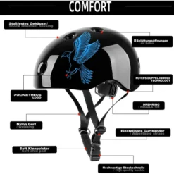 PROMETHEUS BICYCLES ® Fietshelm Maat XS 48-52 Cm Blauw -Speelgoed Voor Kinderen prometheus bicycles fietshelm maat xs 48 52 cm blauw a403247 2