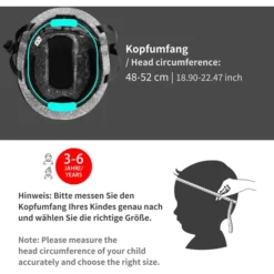 PROMETHEUS BICYCLES ® Fietshelm Maat XS 48-52 Cm Blauw -Speelgoed Voor Kinderen prometheus bicycles fietshelm maat xs 48 52 cm blauw a403247 4