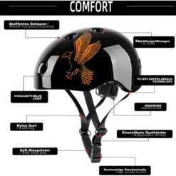 PROMETHEUS BICYCLES ® Fietshelm Maat XS 48-52 Cm Orange -Speelgoed Voor Kinderen prometheus bicycles fietshelm maat xs 48 52 cm orange a403248 2