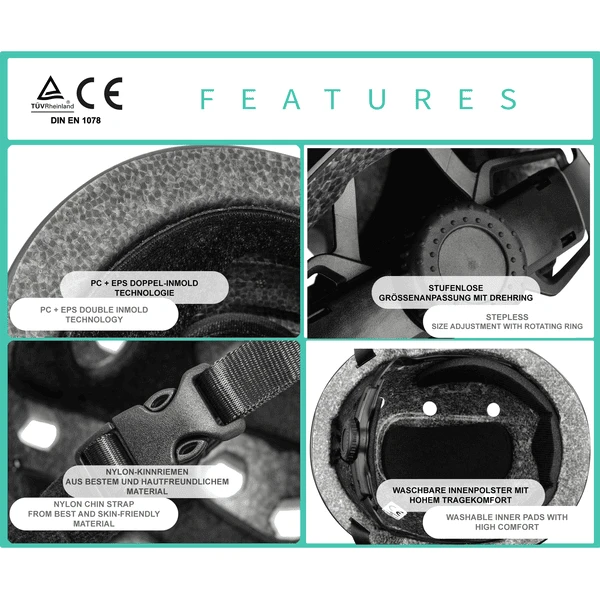 PROMETHEUS BICYCLES ® Fietshelm Maat XS 48-52 Cm Paars 4 PROMETHEUS BICYCLES ® Fietshelm Maat XS 48-52 Cm Paars - Afbeelding 4