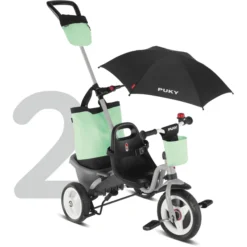 PUKY® 4 In 1 Driewieler Ceety Comfort Lichtgrijs 2440 -Speelgoed Voor Kinderen puky 4 in 1 driewieler ceety comfort lichtgrijs 2440 a285577 4