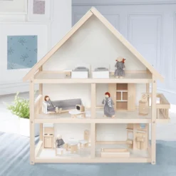 Roba Poppenhuishout 8 Roba Poppenhuishout -Speelgoed Voor Kinderen roba poppenhuishout a298642 3