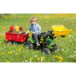 ROLLY TOYS Farmtrac Deutz-Fahr Lader 5120, Luchtbanden -Speelgoed Voor Kinderen rolly toys farmtrac deutz fahr lader 5120 luchtbanden a098426 4