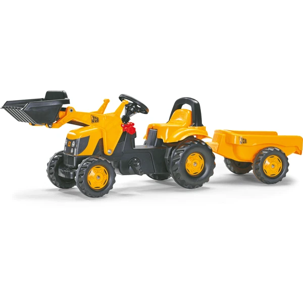 ROLLY TOYS RollyKid JCB Met RollyKid Trailer En RollyKid Lader 023837 1 ROLLY TOYS RollyKid JCB Met RollyKid Trailer En RollyKid Lader 023837
