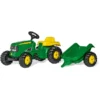 ROLLY TOYS Rollykid John Deere Met RollyKid Trailer 012190