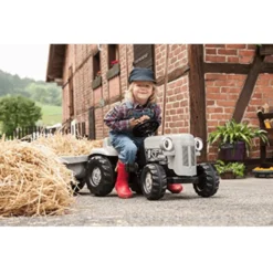 ROLLY TOYS Rollykid Little Grey Fergie Mit RollyKid Trailer 014941 -Speelgoed Voor Kinderen rolly toys rollykid little grey fergie mit rollykid trailer 014941 a166794 3