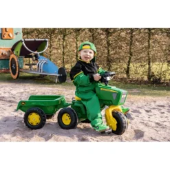 ROLLY TOYS RollyTrac John Deere Met RollyKid Trailer En RollySoundwheel 052769 7 ROLLY TOYS RollyTrac John Deere Met RollyKid Trailer En RollySoundwheel 052769 -Speelgoed Voor Kinderen rolly toys rollytrac john deere met rollykid trailer en rollysoundwheel 052769 a166871 2