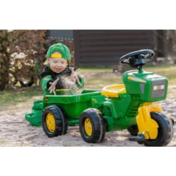 ROLLY TOYS RollyTrac John Deere Met RollyKid Trailer En RollySoundwheel 052769 8 ROLLY TOYS RollyTrac John Deere Met RollyKid Trailer En RollySoundwheel 052769 -Speelgoed Voor Kinderen rolly toys rollytrac john deere met rollykid trailer en rollysoundwheel 052769 a166871 3