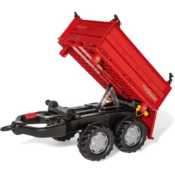 ROLLY TOYS Rolly®toys RollyMega Aanhanger Trailer, Rood 12 301 8 -Speelgoed Voor Kinderen rollytoys rollymega aanhanger trailer rood 12 301 8 a240135 2