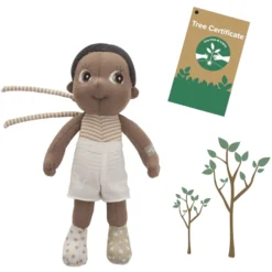 Rubens Barn Doll Basilicum - Mini Ecobuds -Speelgoed Voor Kinderen rubens barn doll basilicum mini ecobuds a359764 3
