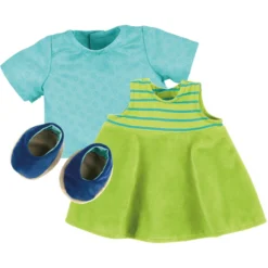 Sigikid ® Quendy Jurk Set, Turquoise-groen 9 Sigikid ® Quendy Jurk Set, Turquoise-groen -Speelgoed Voor Kinderen sigikid quendy jurk set turquoise groen a358989 4