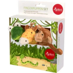 Sigikid ® Vingerpoppenset Jungle Mijn Little Theater