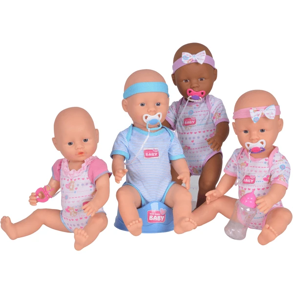 SIMBA New Born Baby Babypop Jongetje 43 Cm 3 SIMBA New Born Baby Babypop Jongetje 43 Cm - Afbeelding 3