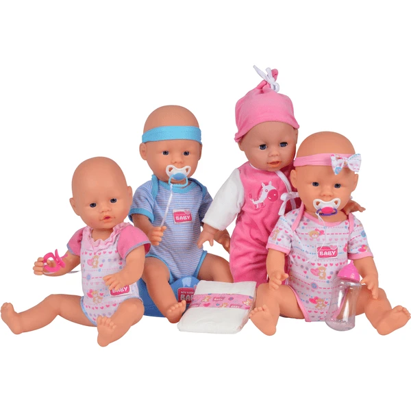 SIMBA New Born Baby Babypop Jongetje 43 Cm 4 SIMBA New Born Baby Babypop Jongetje 43 Cm - Afbeelding 4