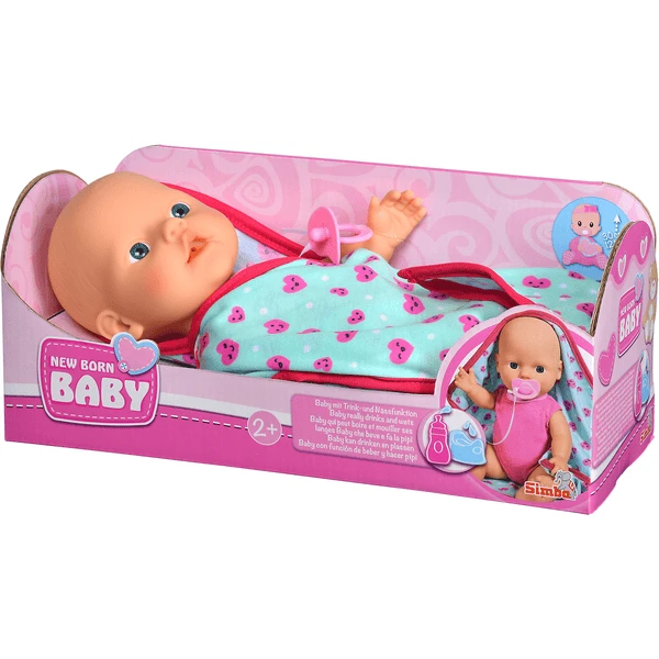 Simba Pasgeboren Baby Met Knuffeldoekje 3 Simba Pasgeboren Baby Met Knuffeldoekje - Afbeelding 3