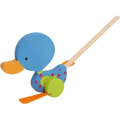 Small Foot® Loopstok Eend Matheo -Speelgoed Voor Kinderen small foot loopstok eend matheo a281910 3