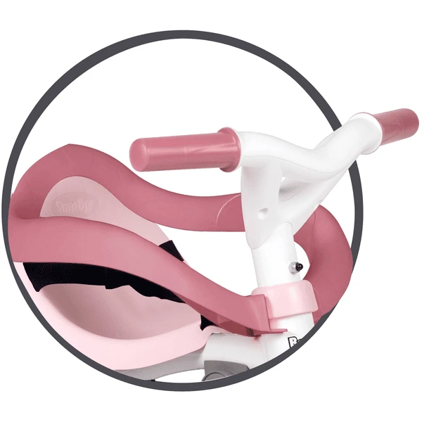 Smoby Be Move Comfort Driewieler Roze 4 Smoby Be Move Comfort Driewieler Roze - Afbeelding 4