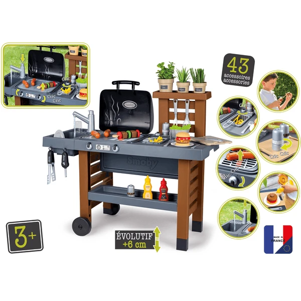 Smoby Outdoor Tuin Keuken 2 Smoby Outdoor Tuin Keuken - Afbeelding 2